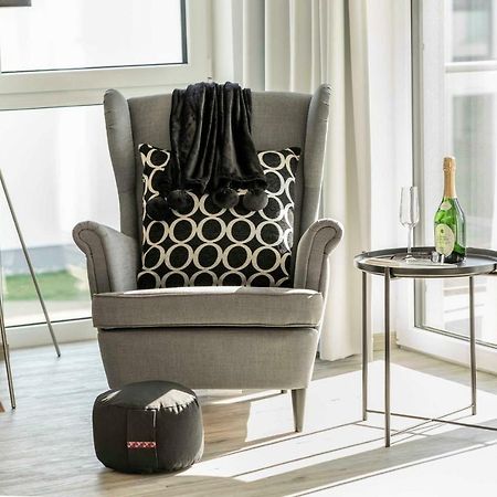 Appartement Schilfperle - Oase Am Haff Garz  ภายนอก รูปภาพ
