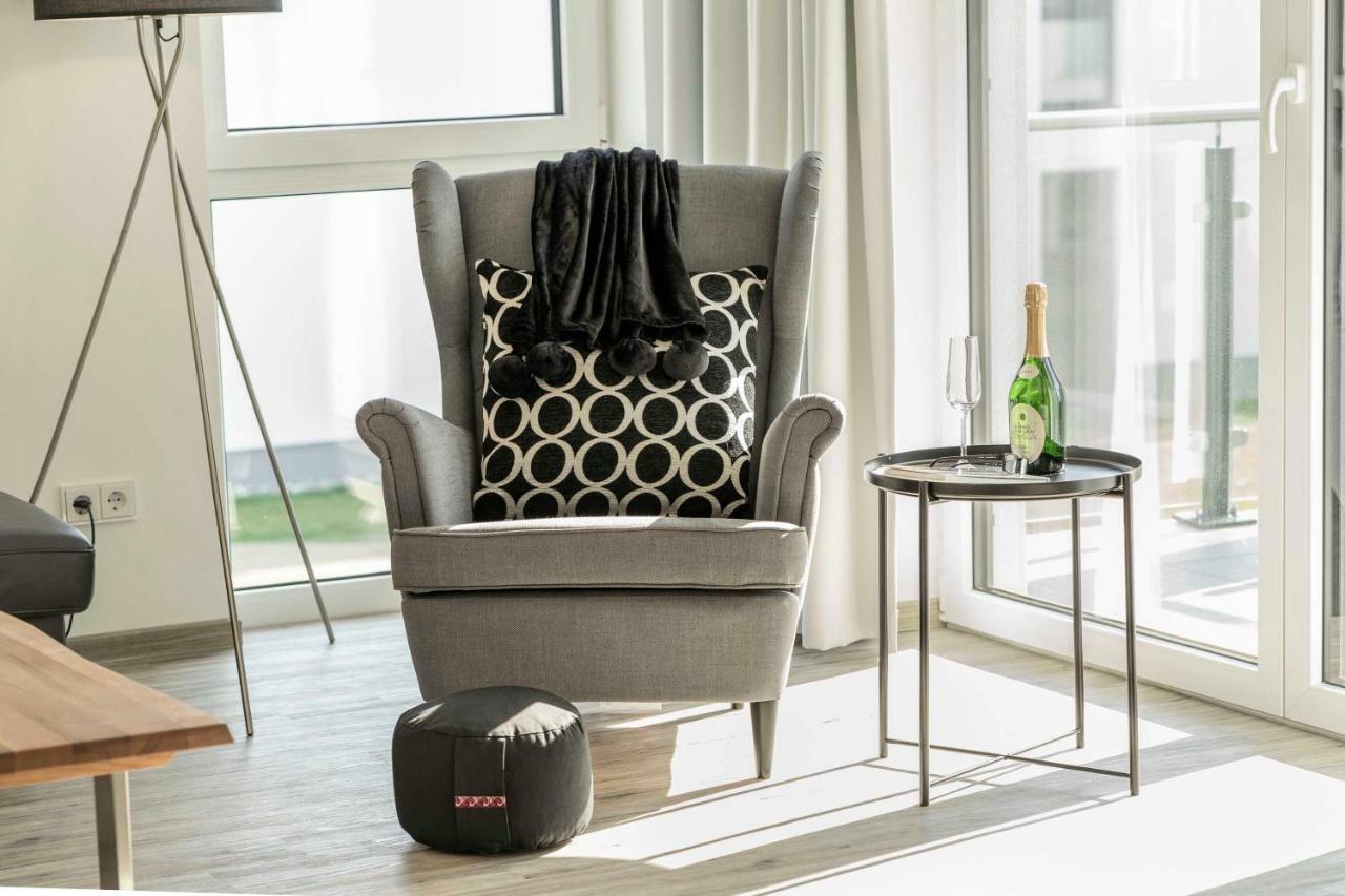 Appartement Schilfperle - Oase Am Haff Garz  ภายนอก รูปภาพ